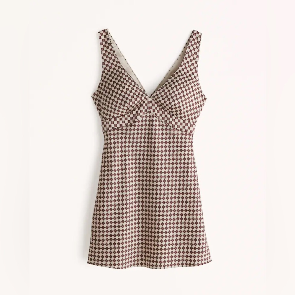 Abercrombie Satin Mini Slip Dress